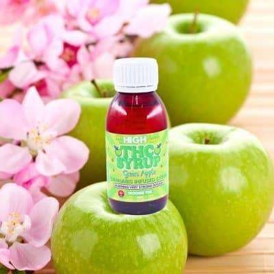 Sky High Syrup – Green Apple 1000mg THC
