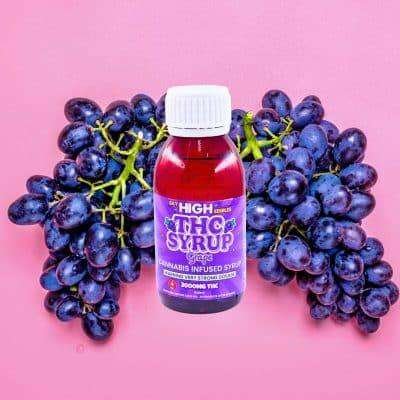 Sky High Syrup – Grape 3000mg THC