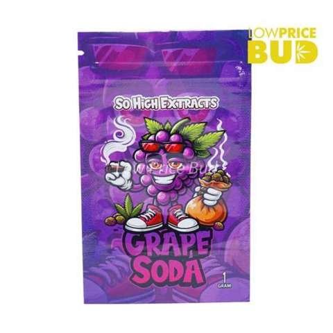 So High Extracts Premium Shatter – Grape Soda