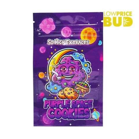 So High Extracts Premium Shatter – Purple Space Cookies
