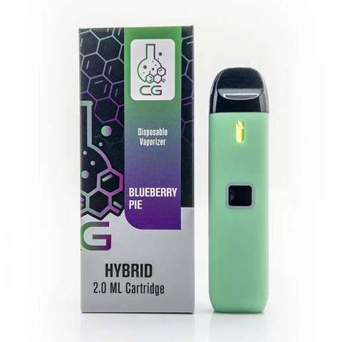 CG Extracts Premium Concentrates Disposable Pen – Blueberry Pie 2ML