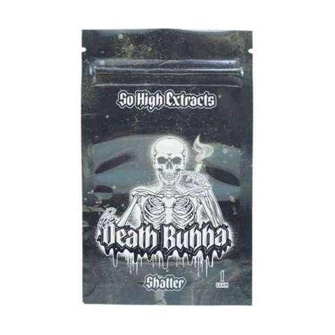 So High Extracts Premium Shatter – Death Bubba