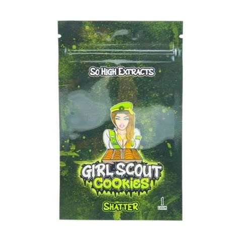 So High Extracts Premium Shatter – Girl Scout Cookies