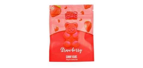 Get Wrecked Edibles – Strawberry Gummy Bears 300mg THC