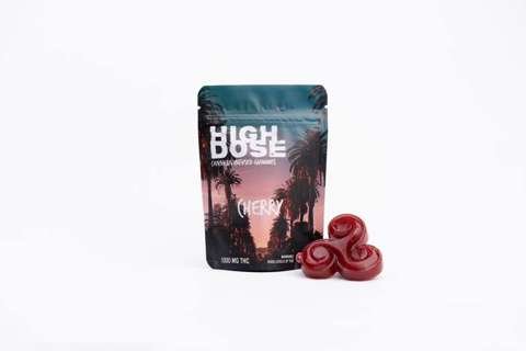 High Dose – Cherry 500/1000mg THC