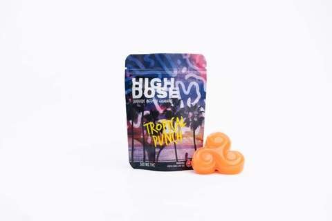 High Dose – Tropical Punch 500/1000mg THC