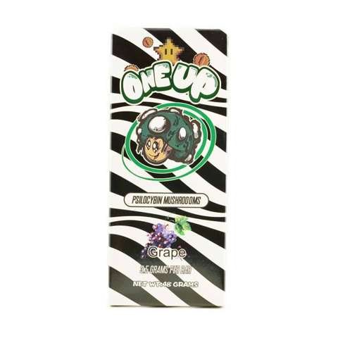One Up – Psilocybin Mushrooms Chocolate Bar – Grape 3.5g