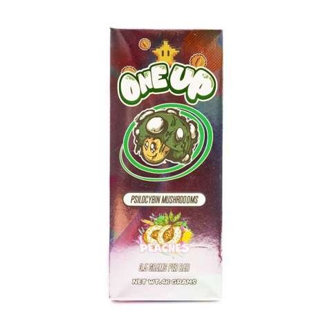 One Up – Psilocybin Mushrooms Chocolate Bar – Peaches