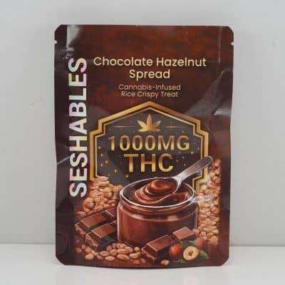 Seshables Rice Crispy – Chocolate Hazelnut Spread 1000mg THC