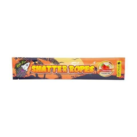 Higher Fire Extracts – Shatter Ropes – Strawberry 650MG THC