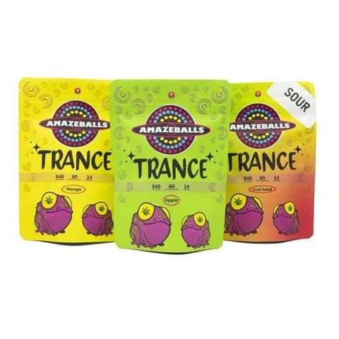Amazeballs Edibles – Trance Gummies – 840mg THC