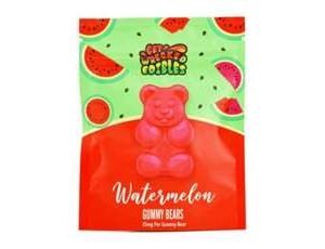 Get Wrecked Edibles – Watermelon Gummy Bears 300mg THC