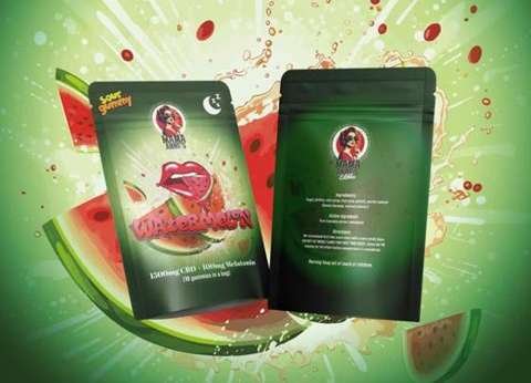 Mama Anne’s Edibles – Watermelon Gummy – 1500mg CBD + Melatonin (Sleep Gummy)