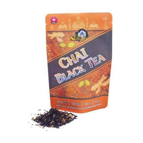 Buy Sky High Tea – Chai Black Tea – 250mg THC + 50mg CBD