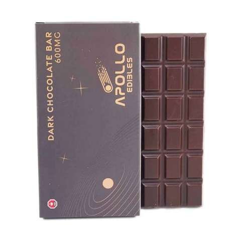 Apollo Edible Chocolates – Dark Chocolate Bar – 600MG THC