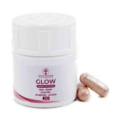 ENVISION™️ GLOW – Microdose Capsules 2000mg Psilocybin