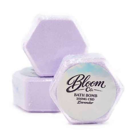 Bloom Co. – Lavender Bathbomb – 200MG CBD