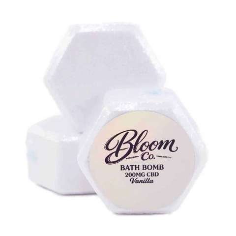 Bloom Co. – Vanilla Bathbomb – 200MG CBD