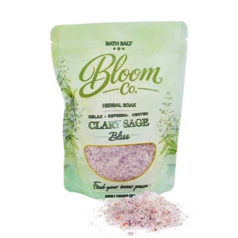 Bloom Co. – Bath Salts – Clary Sage – 1000MG CBD