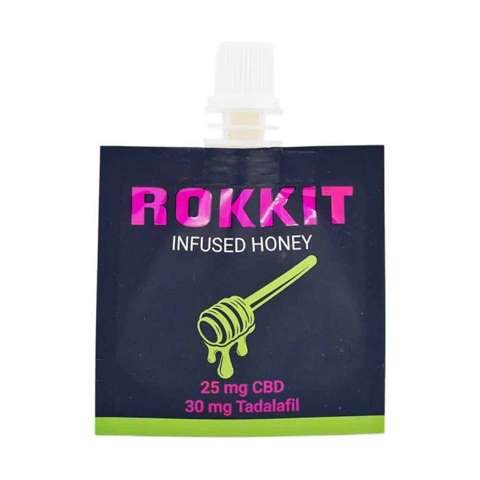 ROKKIT GREEN – Honey – 25 mg CBD + 30 mg Tadalafil
