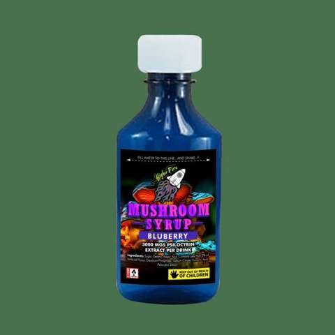 Higher Fire Extracts – Mushroom Syrup – Blueberry 3000mg Psilocybin