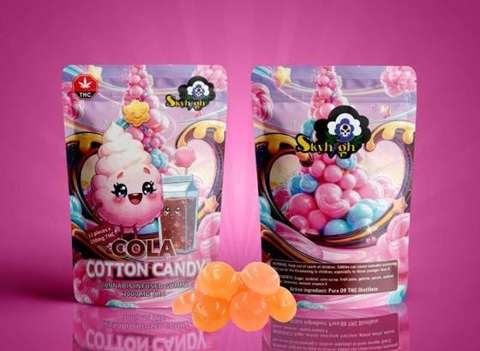 Sky High Edibles – Cola + Cotton Candy Gummy 3000mg THC