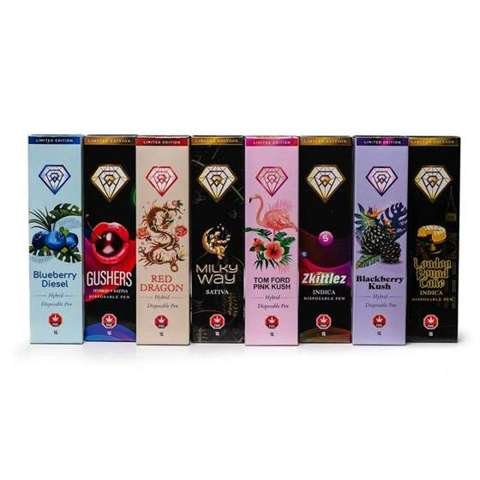 Mix and Match Diamond Disposable Pens – 3