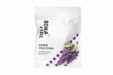 Bonafide –  Space Stars – Grape 1000mg THC