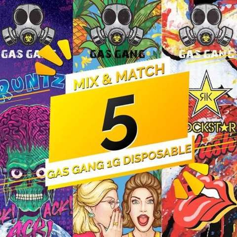 Gas Gang 1ML Mix and Match 5