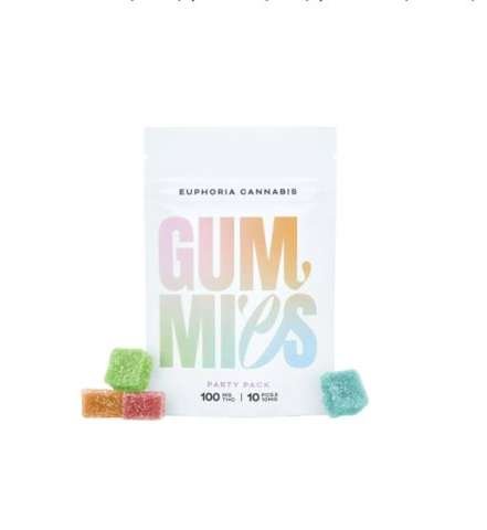 Euphoria Cannabis – Gummies 100mg THC